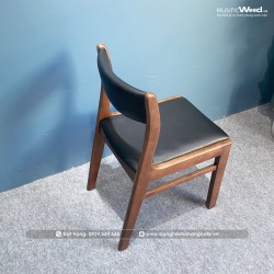Ghế Bella Gỗ Cao Su màu Walnut Ghế Bella Gỗ Cao Su màu Walnut