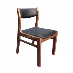 Ghế Bella Gỗ Cao Su màu Walnut Ghế Bella Gỗ Cao Su màu Walnut