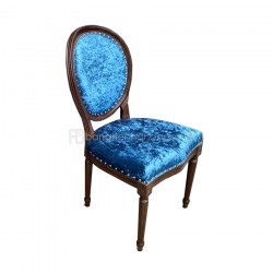 Ghế Louis Không tay gỗ cao su