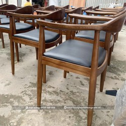 Ghế Kennedy gỗ ash màu walnut Ghế Kennedy gỗ ash màu walnut