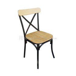Ghế tỷ tôm khung sắt mặt gỗ màu tự nhiên Ghế tỷ tôm khung sắt mặt gỗ màu tự nhiên