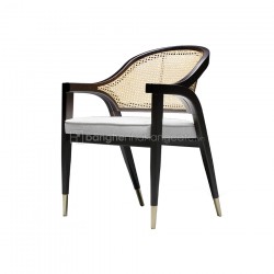 Ghế Wormley gỗ ash chân bọc đồng Ghế Wormley gỗ ash chân bọc đồng