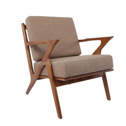 Sofa đơn chữ Z gỗ Ash