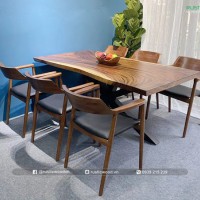 Chọn bộ bàn ăn gỗ tự nhiên và cách phân biệt hàng “Thật – giả”